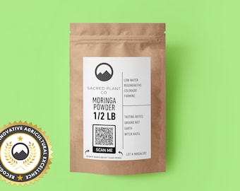 Moringa Powder | Organic Moringa Powder | Hand Grown Moringa Oleifera  | Raw Moringa Powder | Moringa Superfood