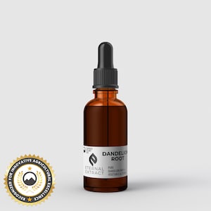 Dandelion Root Extract | Dandelion Root Tincture | Lion&#39;s Tooth Root Tincture | Taraxacum Officinale Root Extract
