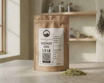 Rosmarinkraut | 1 Pfund Rosmarinkraut | Ganzes Rosmarinkraut | Polarkraut | Kompasskraut | Kompasspflanze