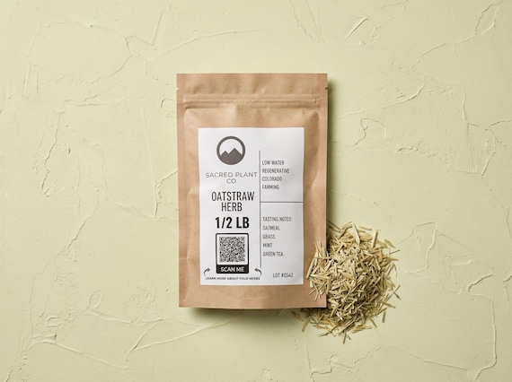 Organic Bulk Oatstraw | 1 LBS Oatstraw Herb | Bulk Avena Sativa HeRB | organic Green Oats Herb | Green Tops Herb