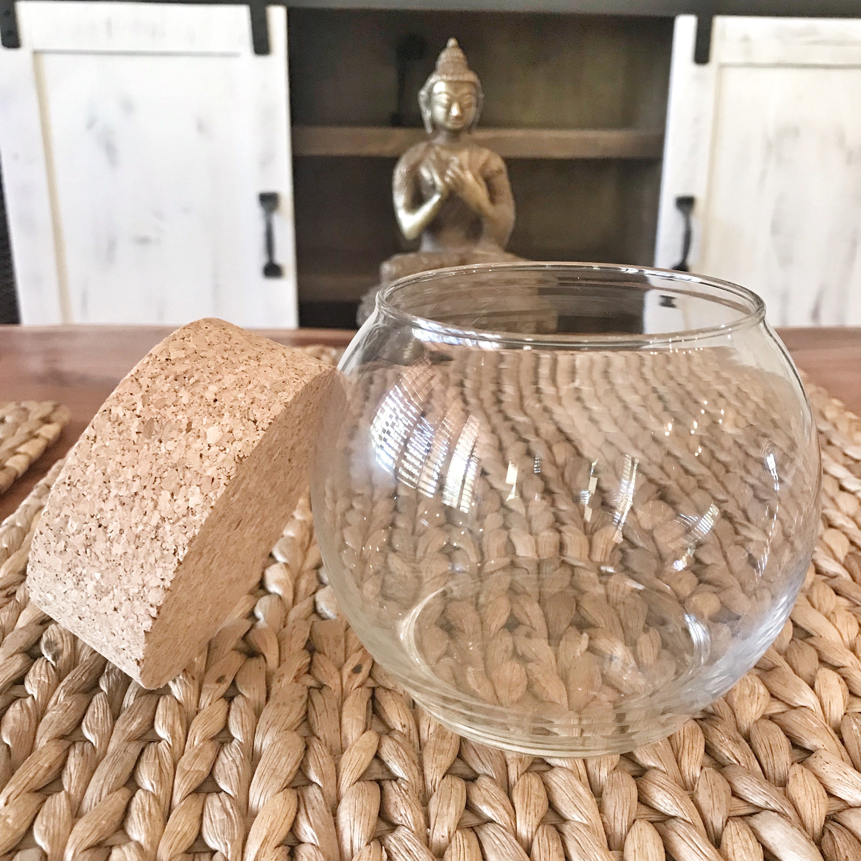 Empty Marimo Aquarium | Empty Desk Aquarium | Small Globe Aquarium With ...
