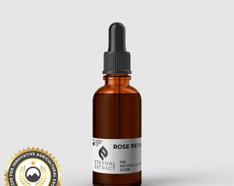 Rose Petal - Rosa spp. | Herbal Tincture | Potent Extract for Wellness & Rituals | Sustainable and Premium Quality