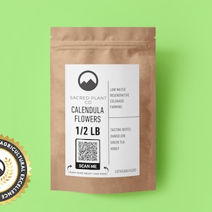 Bulk Calendula Flower Petals | Bulk Calendula Petals | Organic Calendula | Calendula Officinalis | Calendula Loose Petals