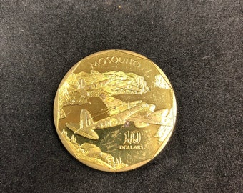 1991 Heroes Of Desert Storm Commemorative Coin Republic Of Etsy