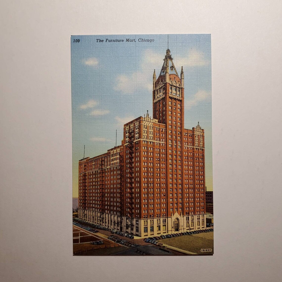 The Furniture Mart in Chicago Illinois Postcard from 1940s Etsy
