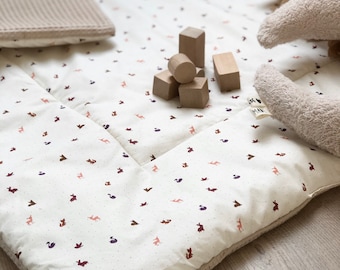 Miss Gretchen crawling blanket #forestfriends | Playmat | Quilt | Organic cotton Ökotex 100 certified from 1 x 1 m