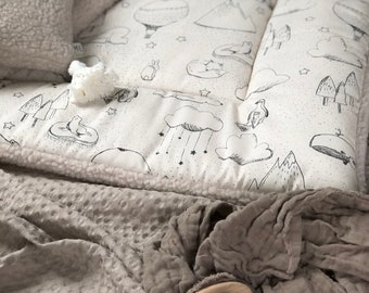 Miss Gretchen Wende Playmat | Playmat | Baptism gift | Birth gift | Ökotex©100 cotton from 1 x 1 m #cozy