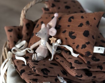 Ikea Duktig linge de lit poupée lot de 2 #leo mousseline de coton