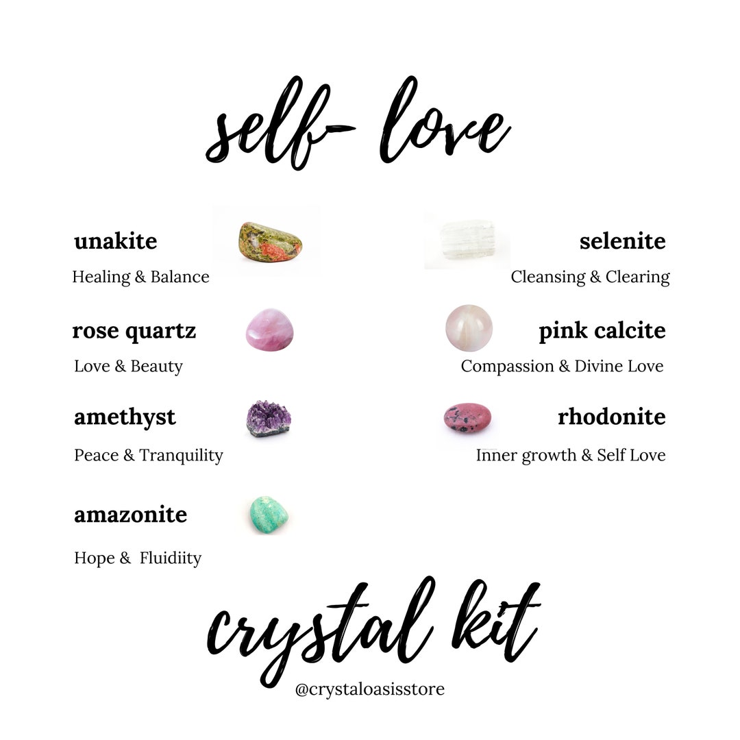 Crystal Bundle Crystal Gift Set Healing Crystals Gifts for Etsy