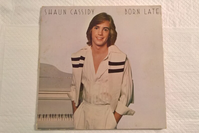 Shaun Cassidy Born Late Record Etsy