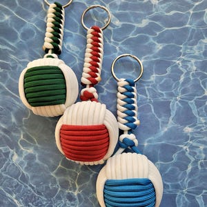 Two_Color Glow in the Dark Floating Keychain