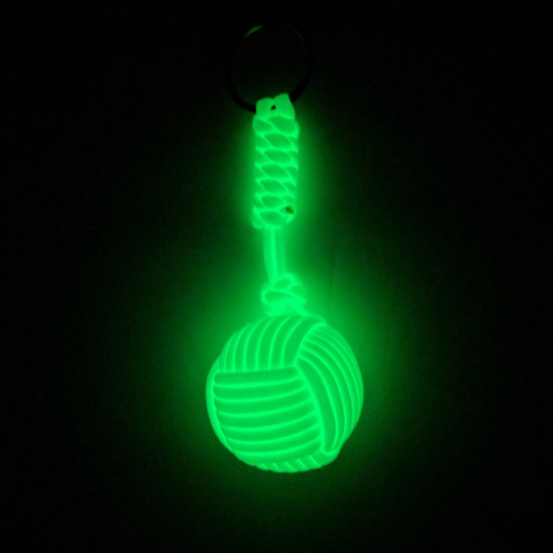 Glow in the Dark Floating Keychain Etsy