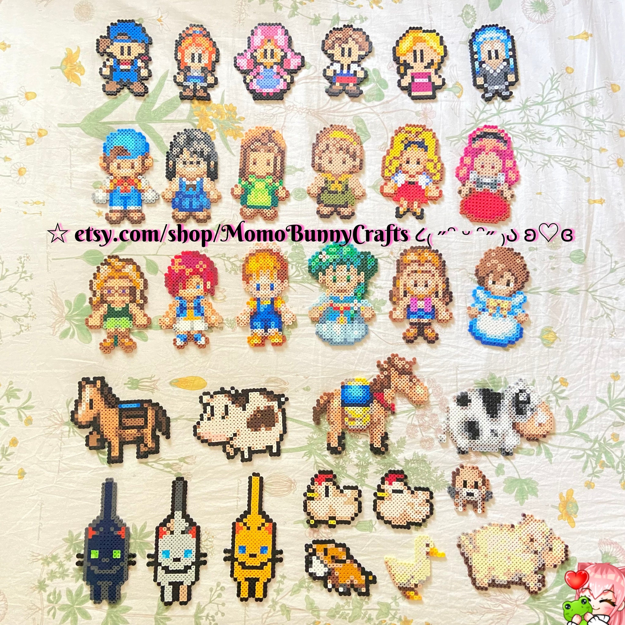 Harvest Moon Nintendo DS &amp; SNES Characters, Wives, Farm Animals ...