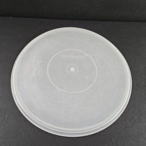 Tupperware Replacement 224 Seal Cover Lid ONLY Sheer 12" Large Fix N Mix Round Tupper Vintage