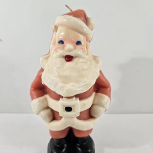 Vintage Gurley Christmas Santa Claus Large 8&quot; MCM Novelty Home Decor
