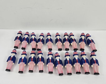 Uncle Sam String Light 20 Covers ONLY Blowmold Patriotic 4th of July 250 Anniversary RV Patio