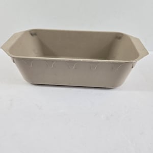 Vintage Anchor Hocking Microware Microwave Loaf Pan PM490/TI 40 oz 4.75 x 8.5