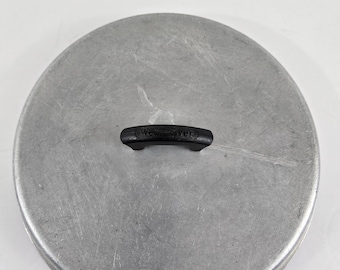 WearEver Replacement Lid ONLY 5 qt dutch oven stock pot Pan Black Knob 10.25" Cookware Heavy Aluminum Vintage