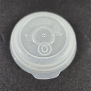 Rubbermaid 0075 Servin Saver Replacement Lid ONLY #0 Round 2 3/4” Sheer Blue Vintage