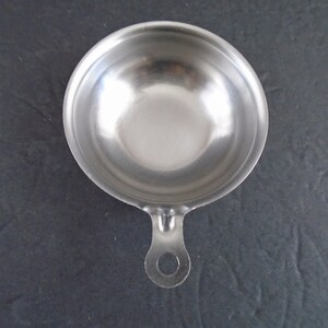 Stainless Steel POACHED EGG cup ONLY Benedict Poacher Replacement 2 5/8 image 1