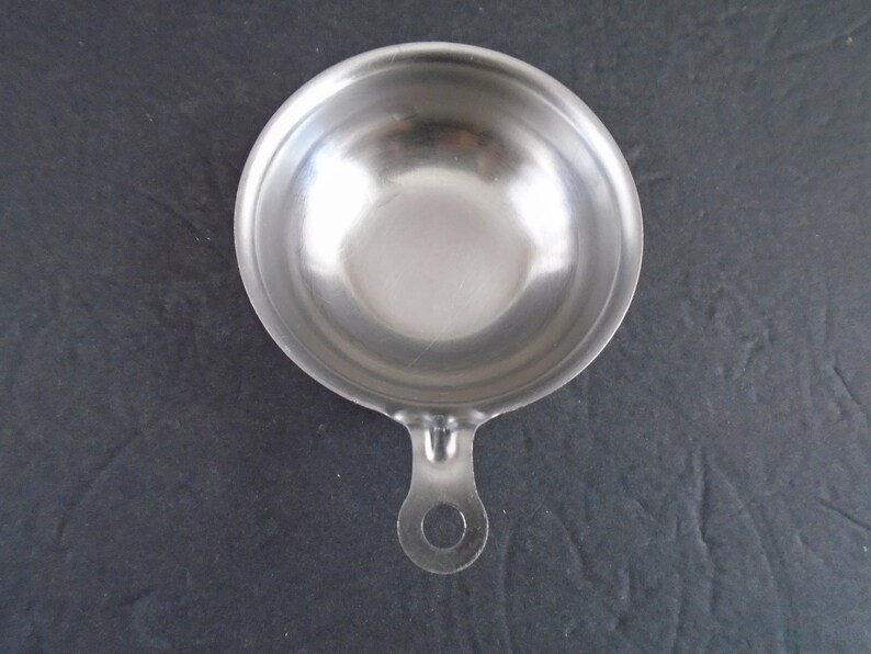 Stainless Steel POACHED EGG cup ONLY Benedict Poacher Replacement 2 5/8 image 1