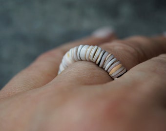 Muschelscheiben, Ring