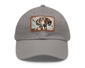 Teckelhoed met leren patch, casual baseballpet, 22 kleuren, LGBT-buitenaccessoires, trendy homo-mode hoofddeksels, bescherming tegen de zon