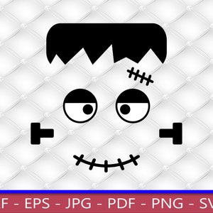 Frankenstein Gesicht, PNG, SVG