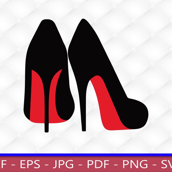 High Heel Shoes, SVG, PNG,