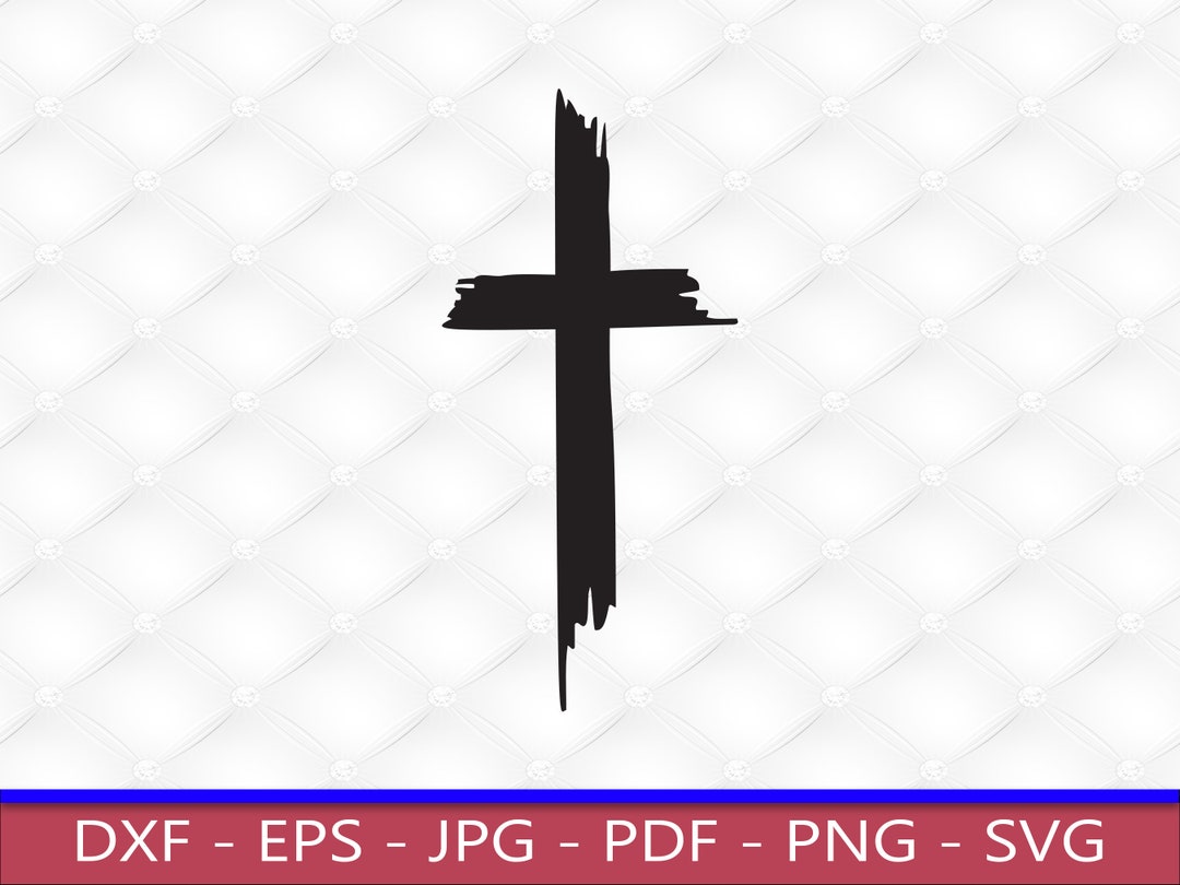 Rustic Cartoon Cross Rustic Cross, SVG, PNG, Clipart - Etsy Ireland
