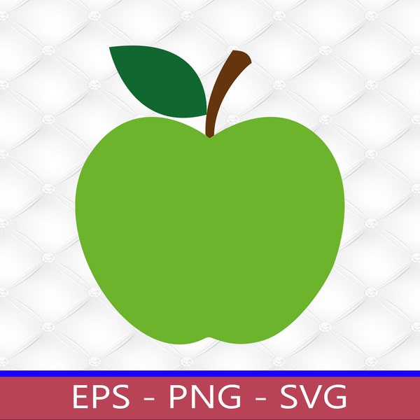 Apple Svg - Etsy