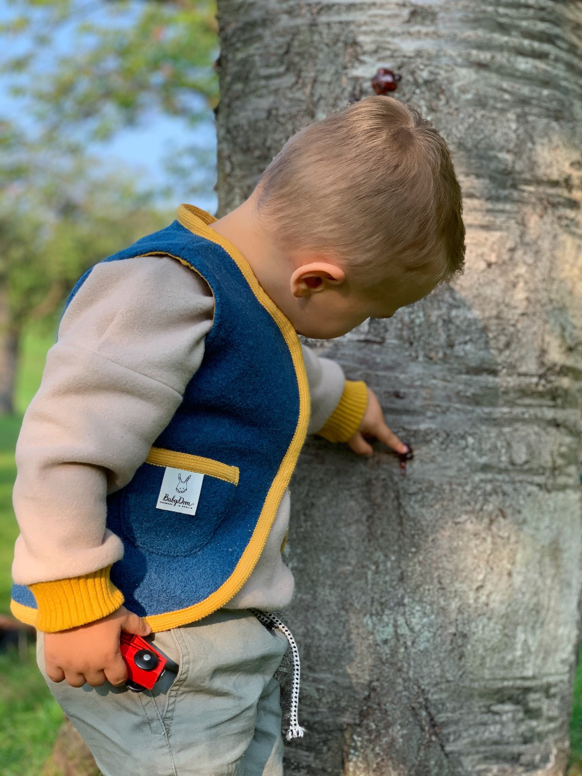 Walk Vest for Babies & Children Vest Made From 100% Pure New - Etsy Sweden