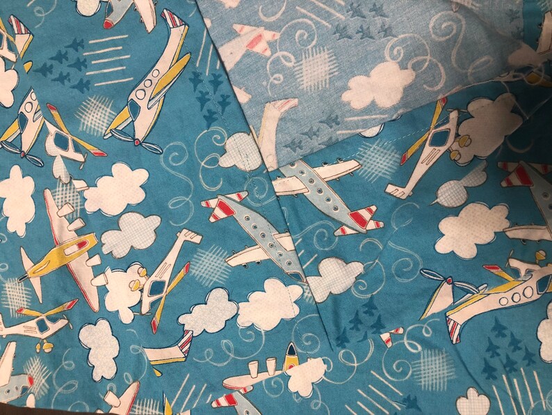 and Jets Helicopters Portable Crib Sheet Airplanes