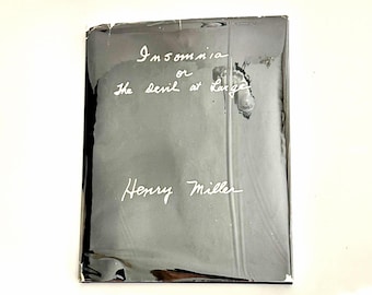 Insomnia or The Devil at Large by Henry Miller, 1974