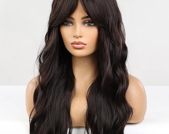 black wig etsy