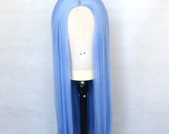 blue wig etsy