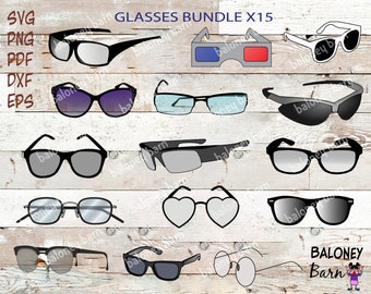 3d Glasses Svg Etsy