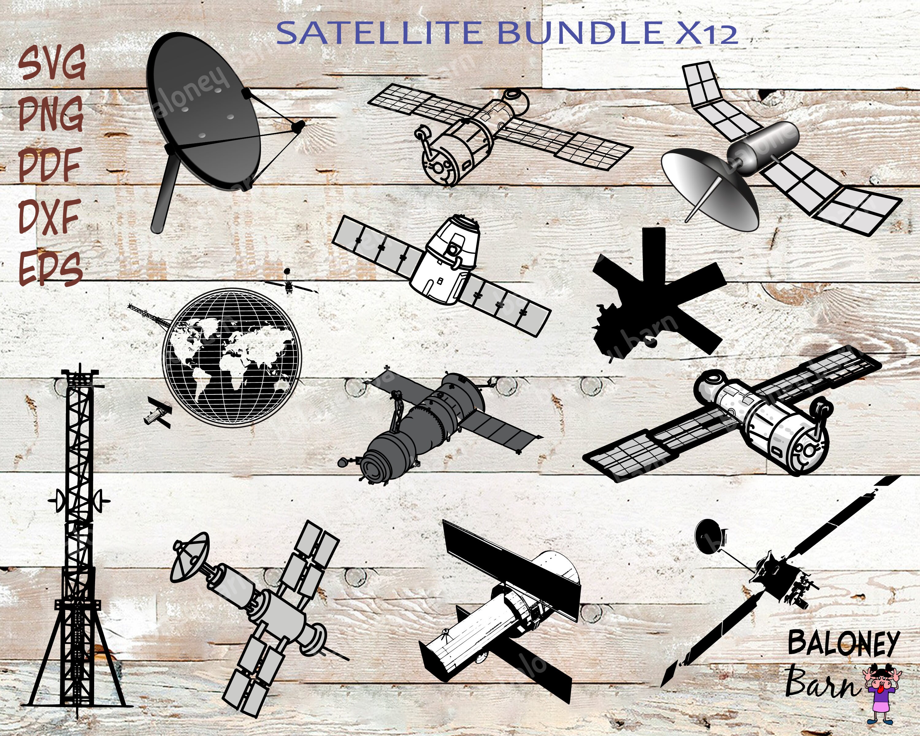 satellite clipart images