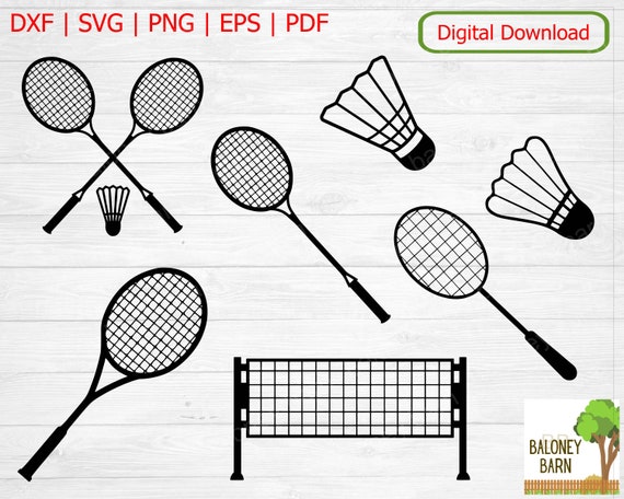 Badminton clipart sale