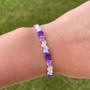 Adjustable Friendship Bracelet - Moonlight