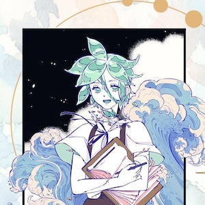 宝石の国 Old Tales Heard At Sea - 5&quot; x 7&quot; Print