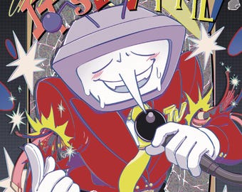 It's Mr. Tenna's TV TIME - 11x17 Print.