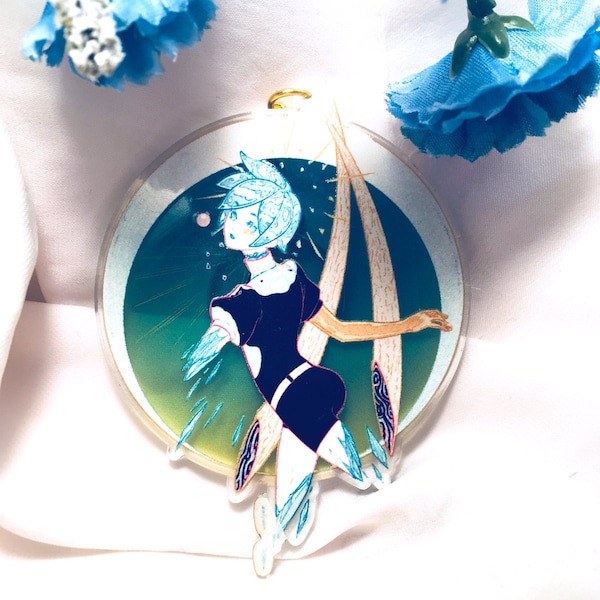 宝石の国 Land of the Lustrous - 3" Acrylic Charms Series 1 and 2.