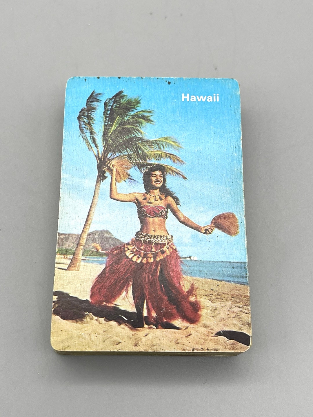 Vintage Deck of Cards Hawaii Souvenir Playing Cards Hawaii Etsy
