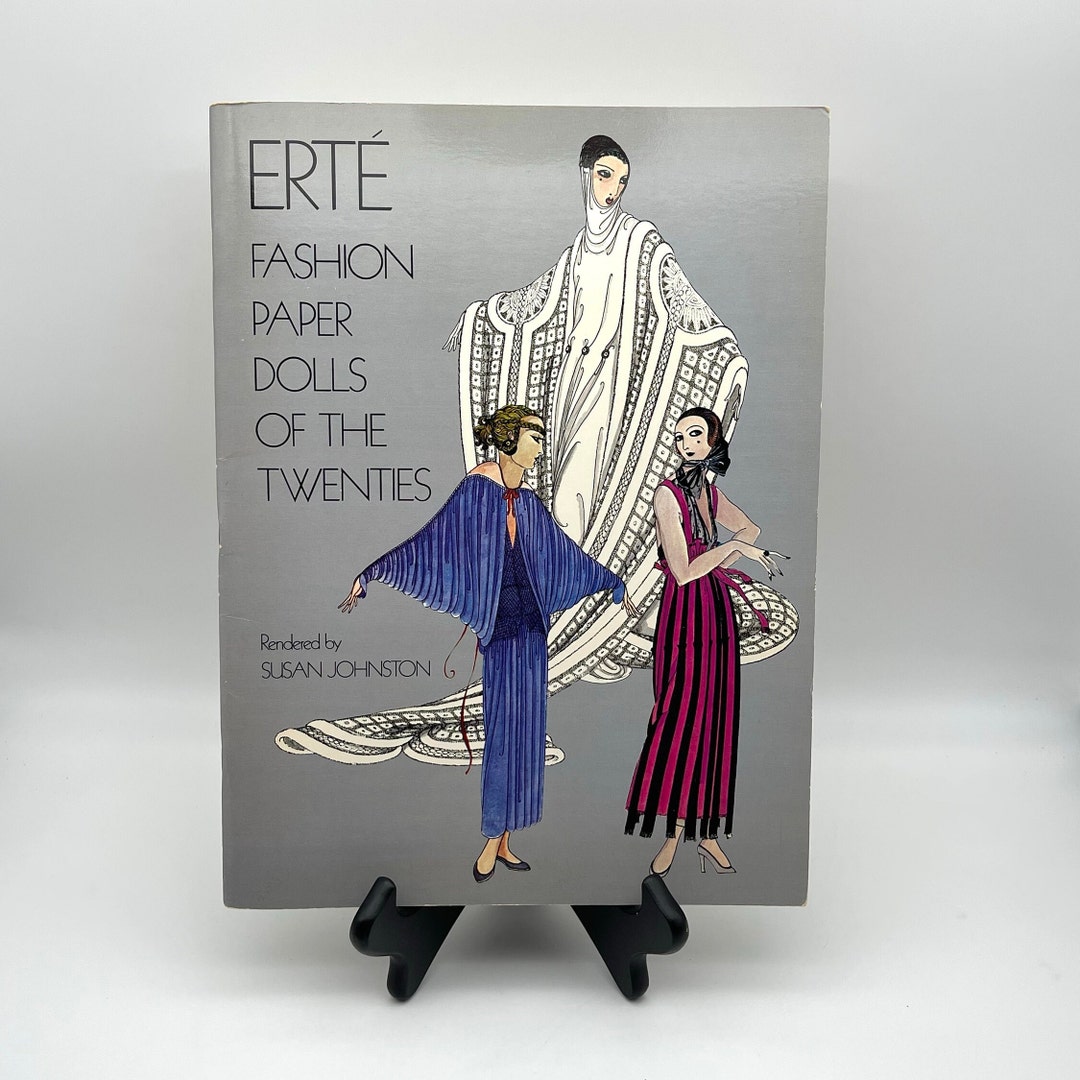 Paper Dolls Erte Fashion Paper Dolls of the Twenties Paper Etsy