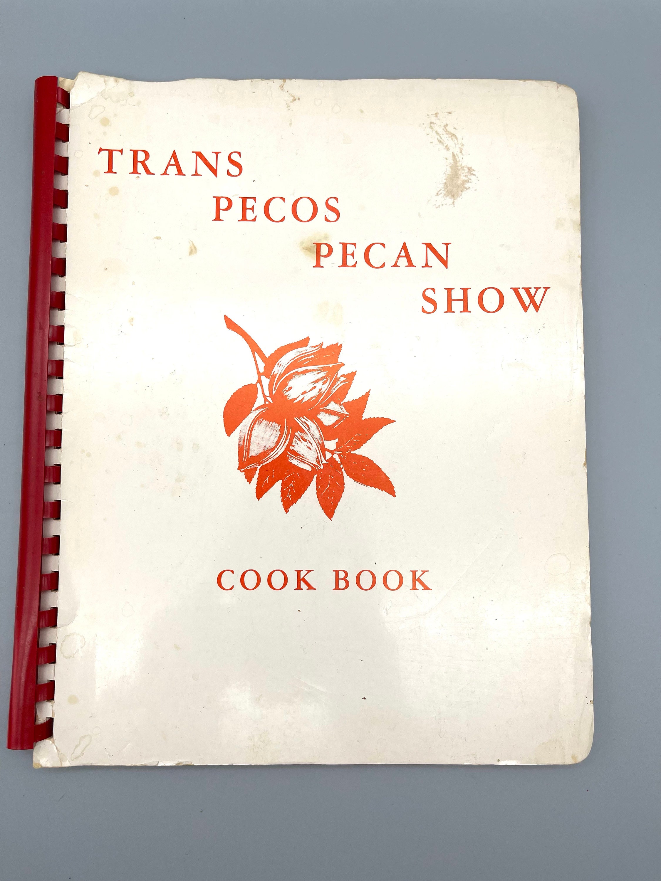 Vintage Cookbook, Trans Pecos Pecan Show Cookbook, Vintage Pecan Cookbook,  Texas Pecans, Pecos Pecans Cookbook, Gift for Cookbook Collector - Etsy