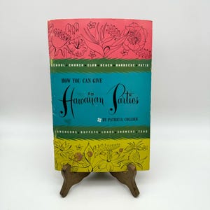 Vintage Advertising Recipe Booklet, Dole Pineapples How You Can Give Hawaiian Parties, 1960s Entertaining, Kitschy Party