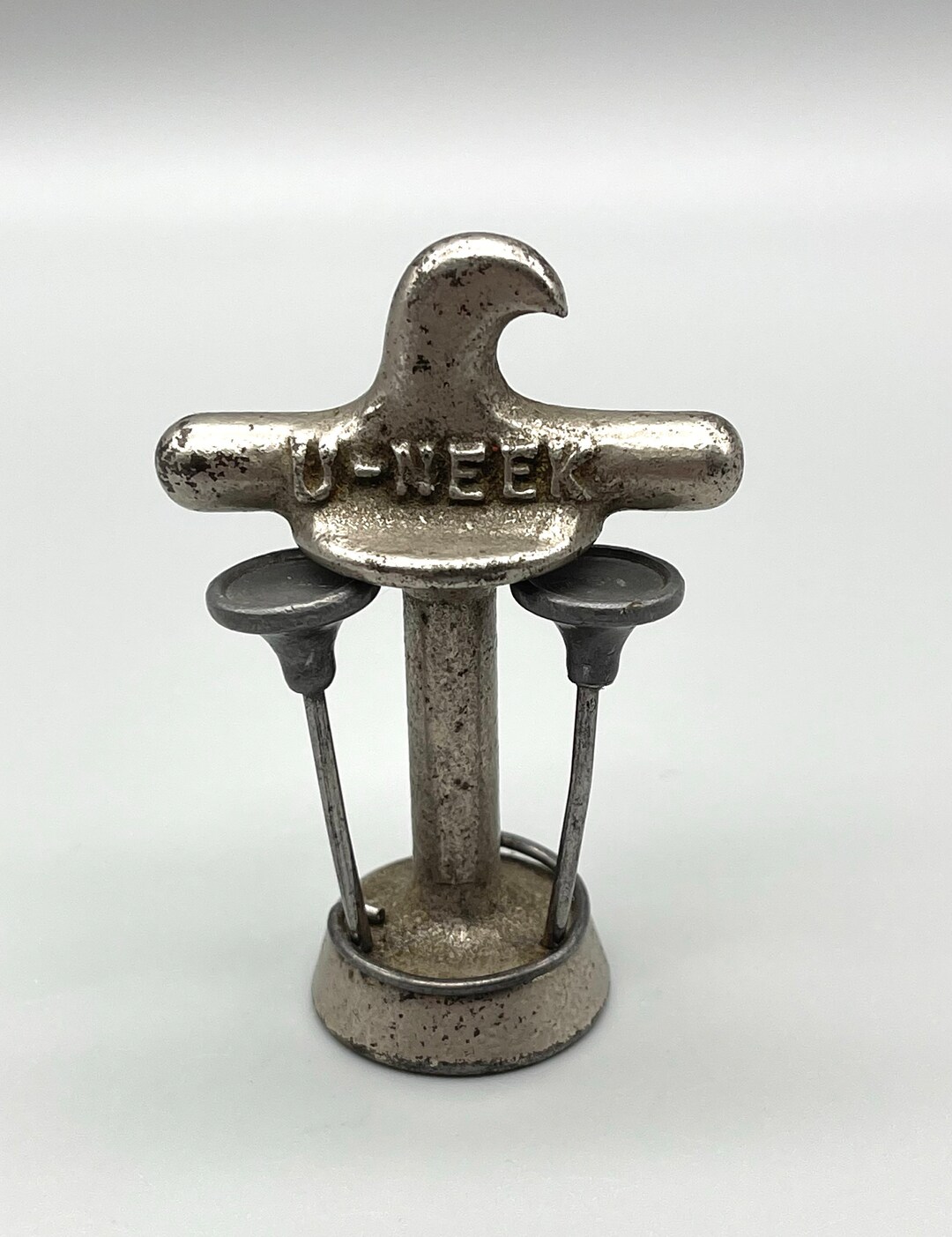 Uneek Wine Bottle Cork Remover for Antique Barware Collector Etsy
