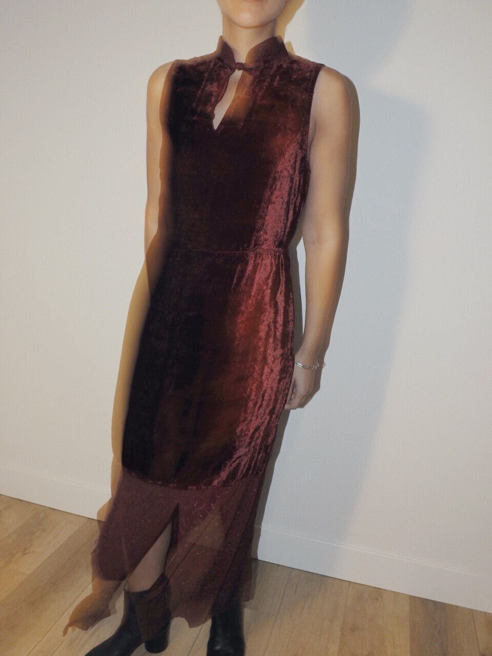 Celine Leather Dress - Etsy