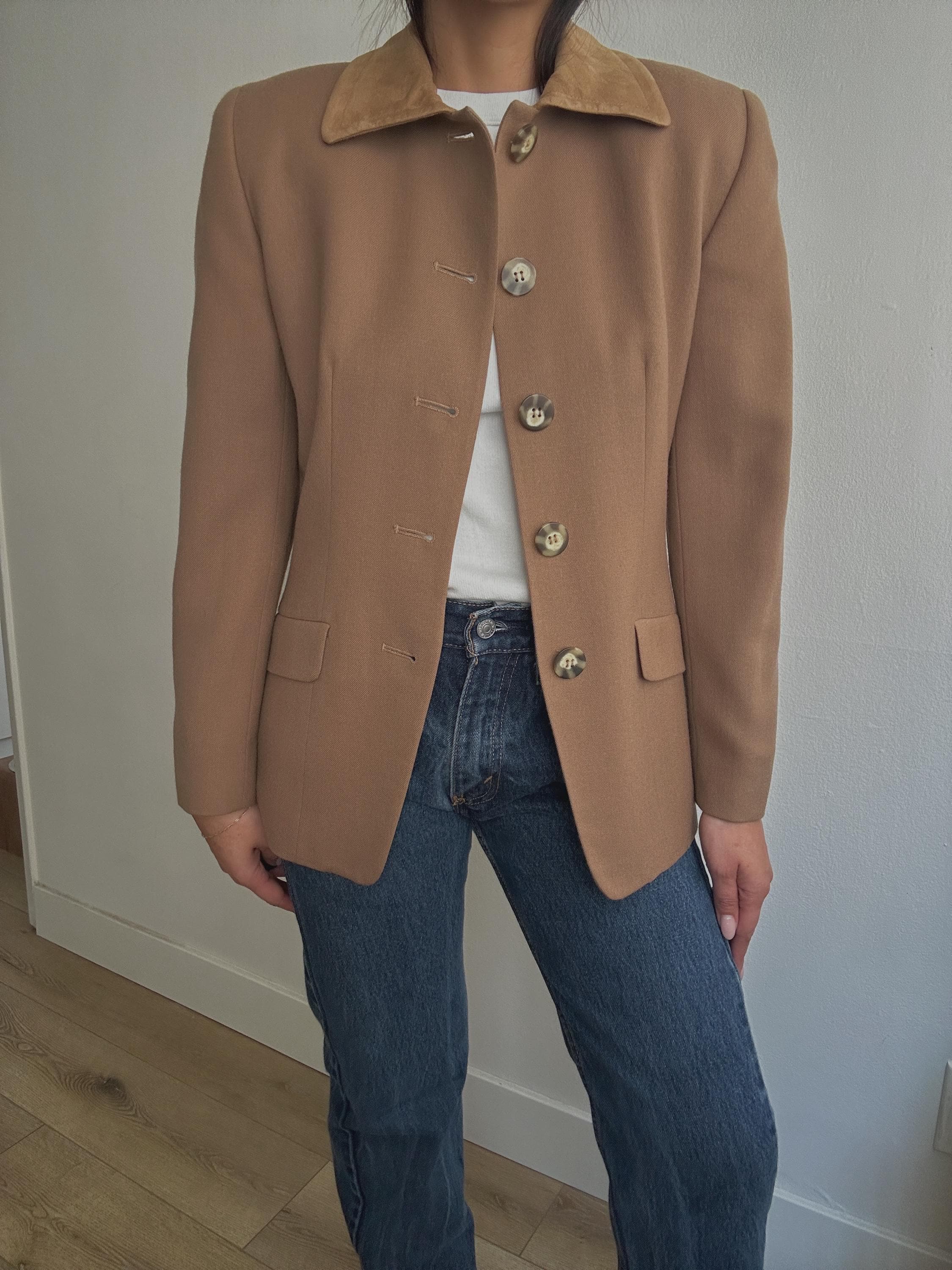Celine Leather Jacket - Etsy